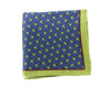 Blue Silk Handkerchief