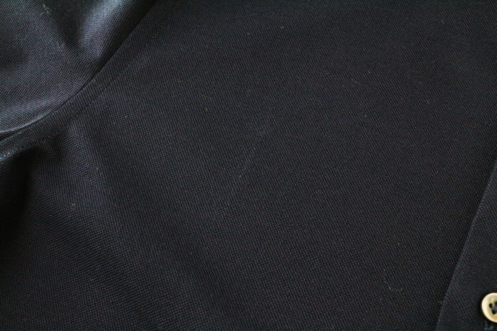 SUITSUPPLY Men T-Shirt 35/36/ 13 1/2/14 Navy Blue Pure Cotton Extra Slim Polo