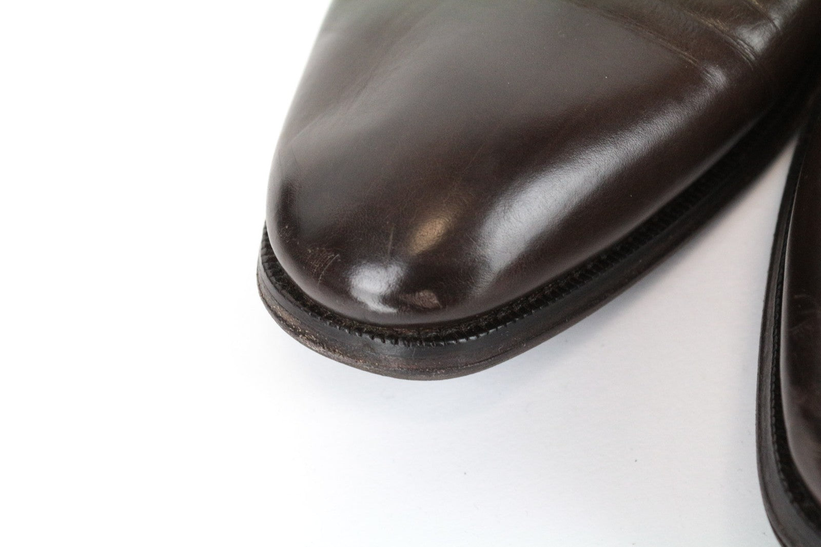 SUITSUPPLY Men Casual Shoes EU43 Brown Genuine Leather Low-Top Classic UK9