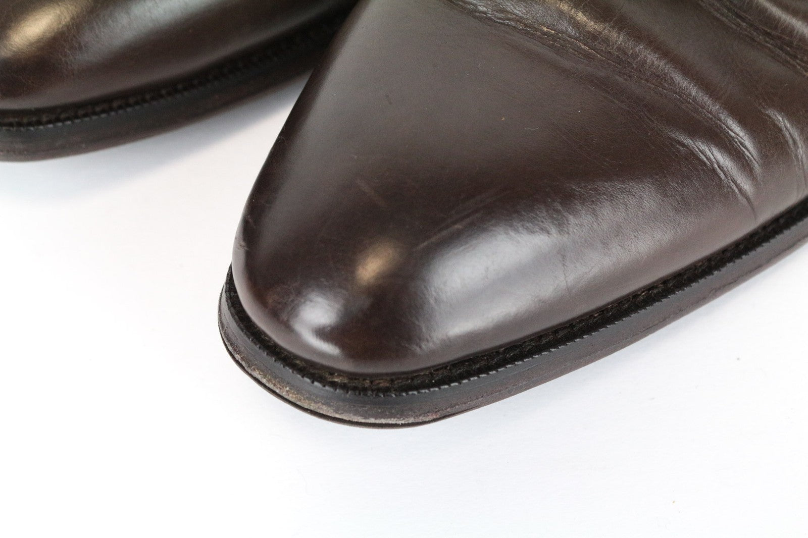 SUITSUPPLY Men Casual Shoes EU43 Brown Genuine Leather Low-Top Classic UK9