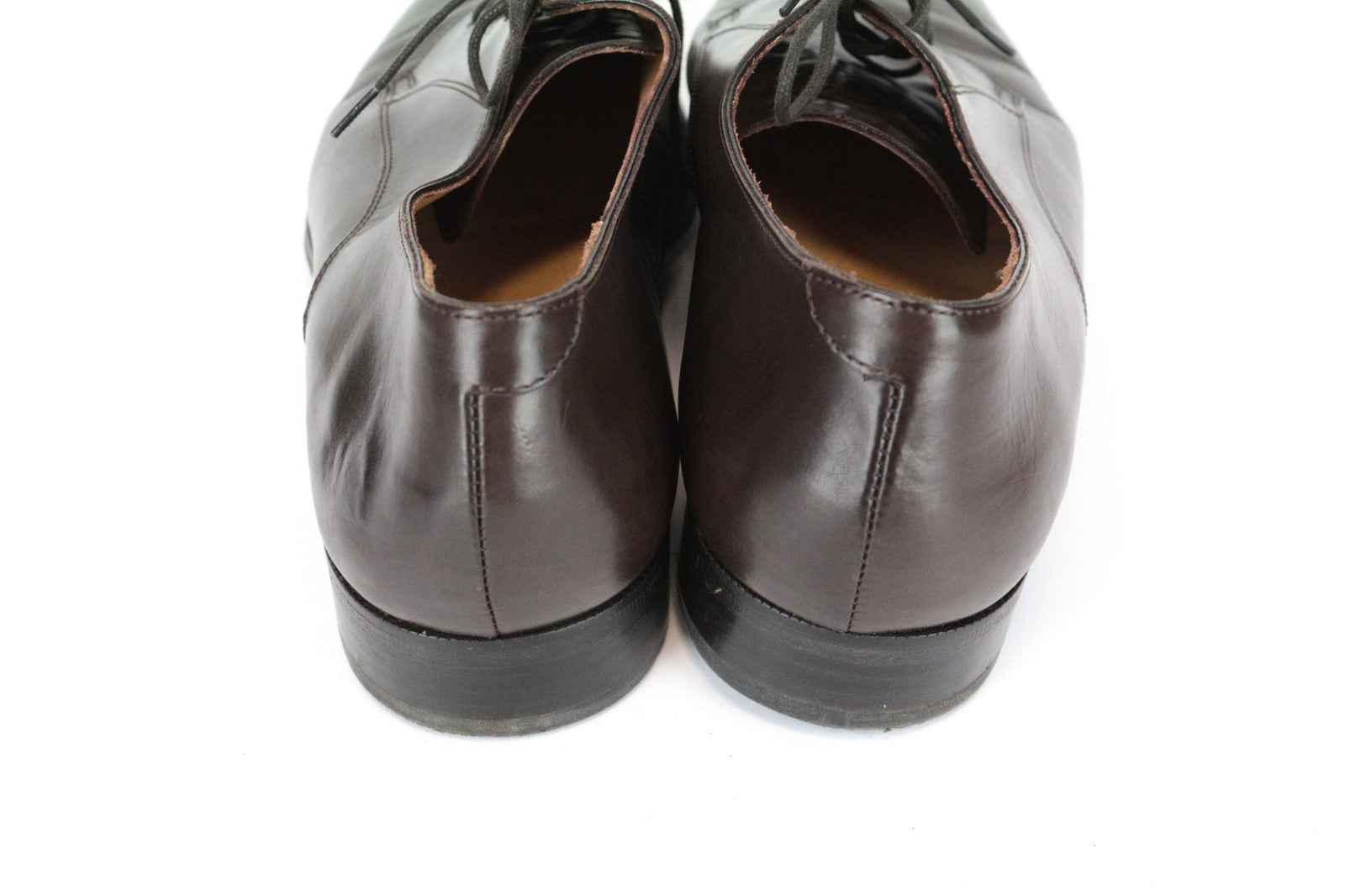 SUITSUPPLY Men Casual Shoes EU43 Brown Genuine Leather Low-Top Classic UK9