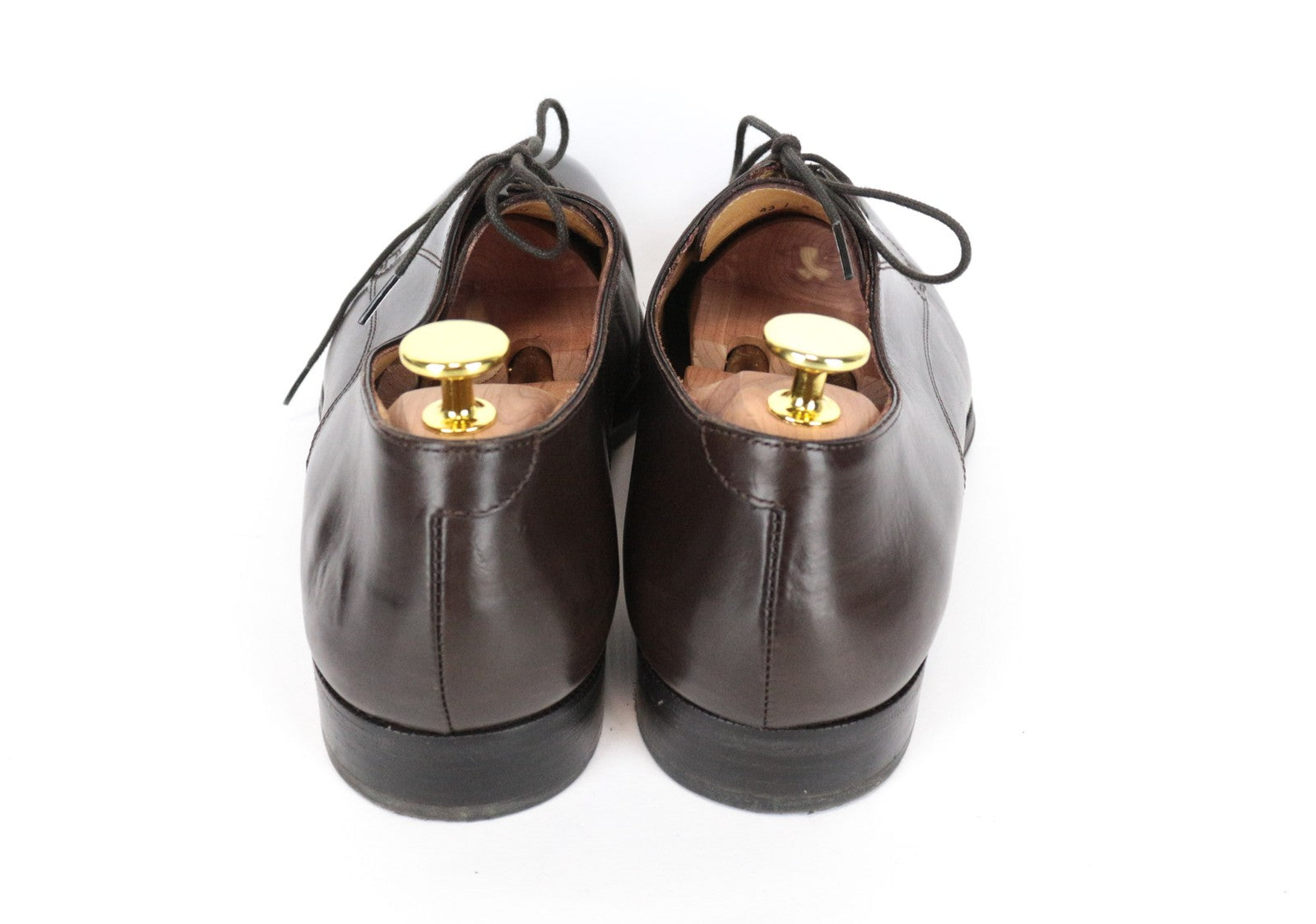 SUITSUPPLY Men Casual Shoes EU43 Brown Genuine Leather Low-Top Classic UK9