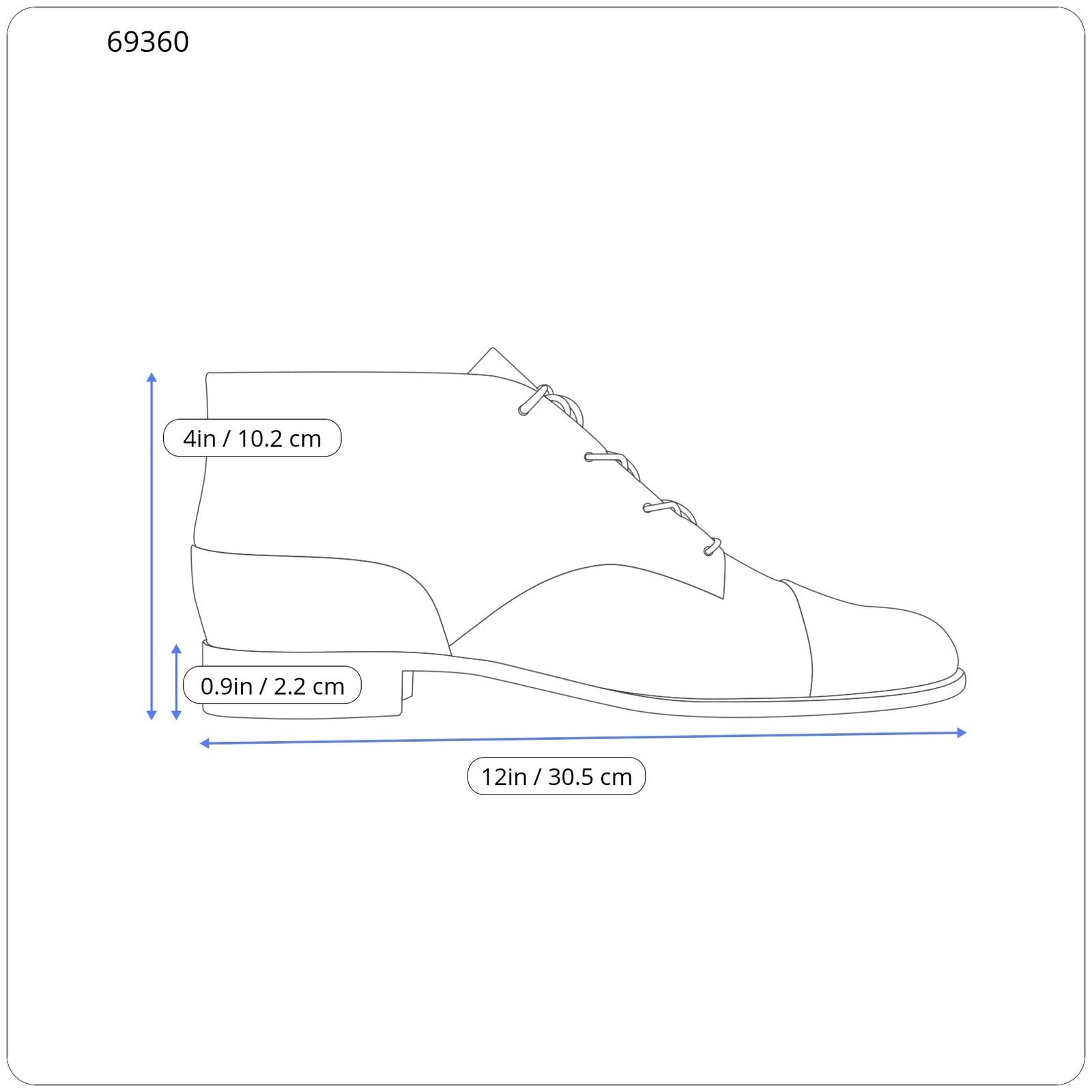 SUITSUPPLY Men Casual Shoes EU43 UK9 Lace-Up Navy Suede Chukka Leather High-Top