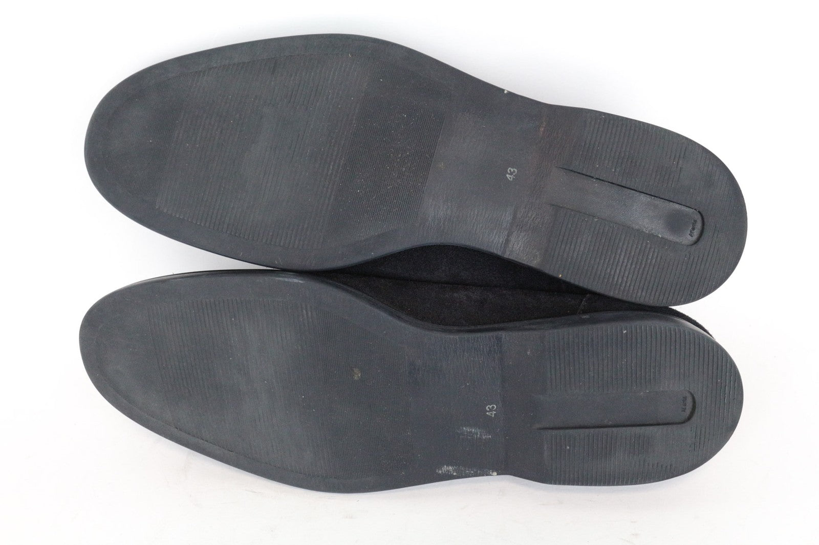 SUITSUPPLY Men Casual Shoes EU43 UK9 Lace-Up Navy Suede Chukka Leather High-Top