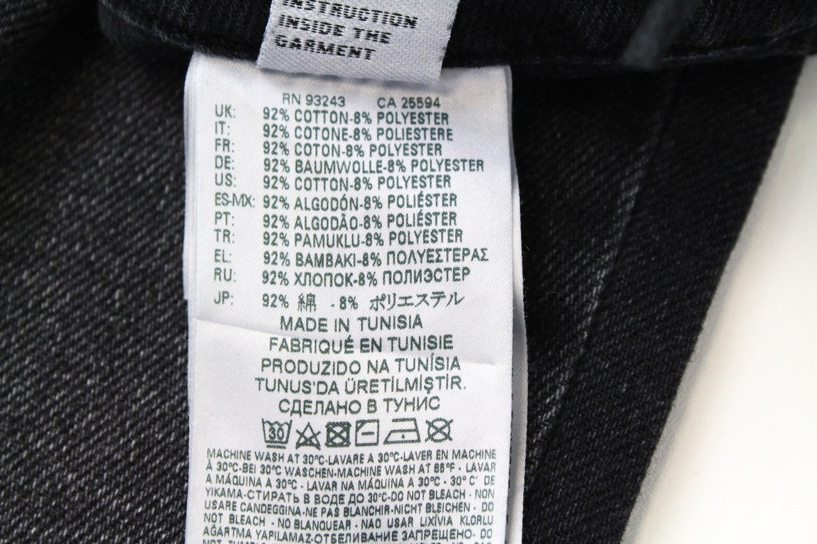 DIESEL D-Earlie 080AP Women Jeans W26/L32 Slim Cropped Dark Grey Cotton Blend