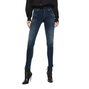 DIESEL Slandy 084UT Women Jeans W27/L32 Super Slim-Skinny Blue Cotton Stretch