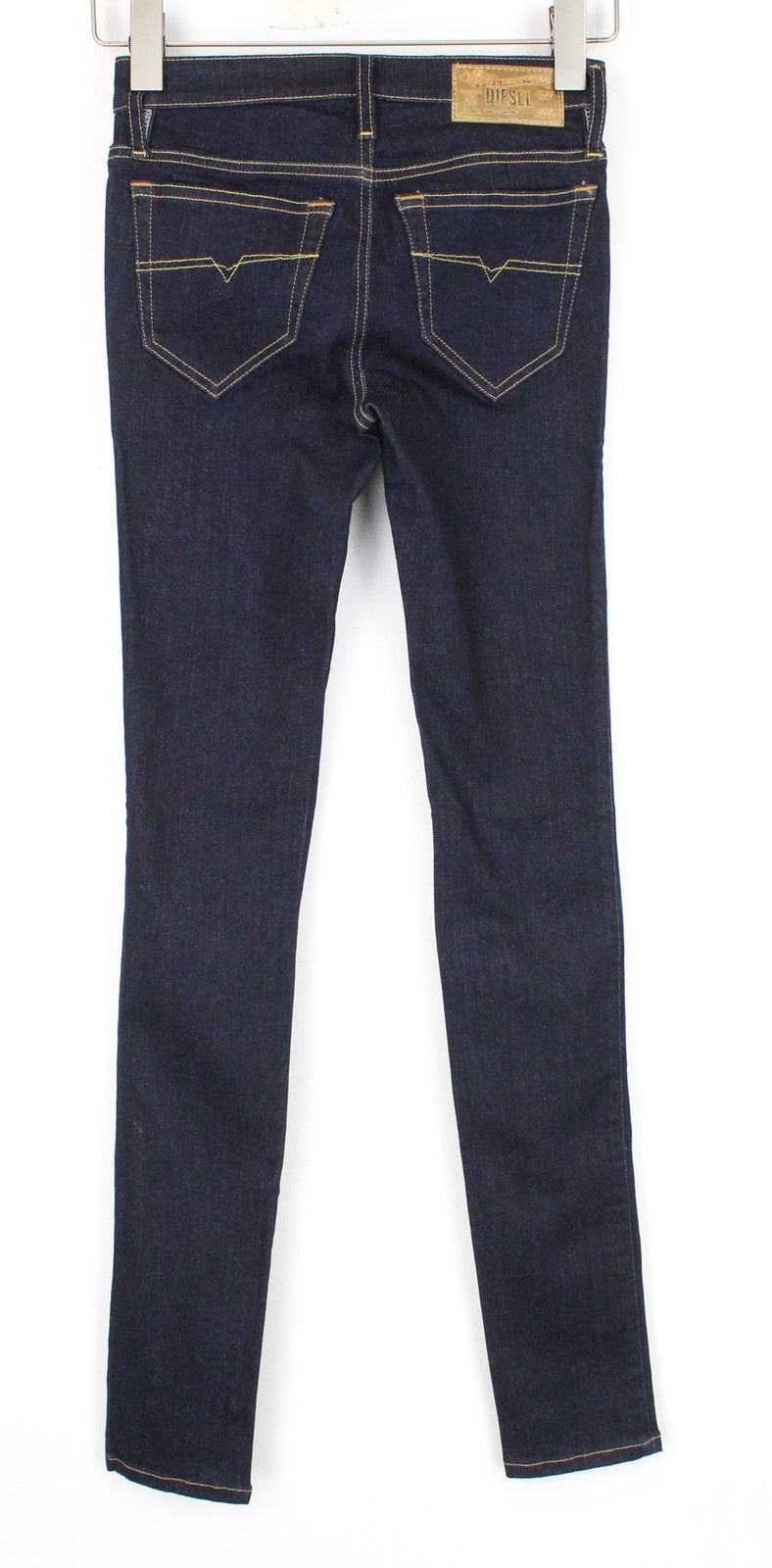 DIESEL Skinzee 0813C Women Jeans W24/L32 Girls Super Slim-Skinny Stretch Blue