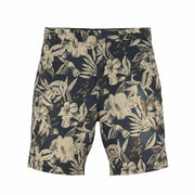 SCOTCH & SODA Men Shorts W28 Faded Floral Leafs Pattern Zipper Chino
