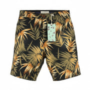 SCOTCH & SODA Men Shorts W28 Faded Leafs Pattern Cotton Zipper Chino