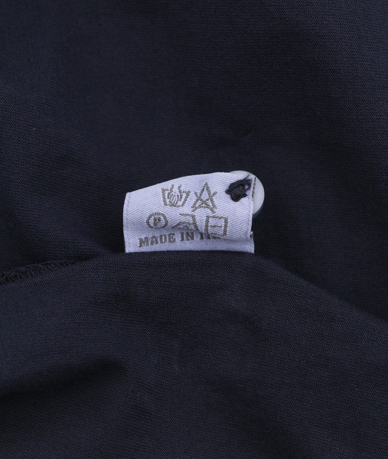 FILIPPO DE LAURENTIIS Men Polos IT54 XL Blue Cotton Half Button Short Sleeve