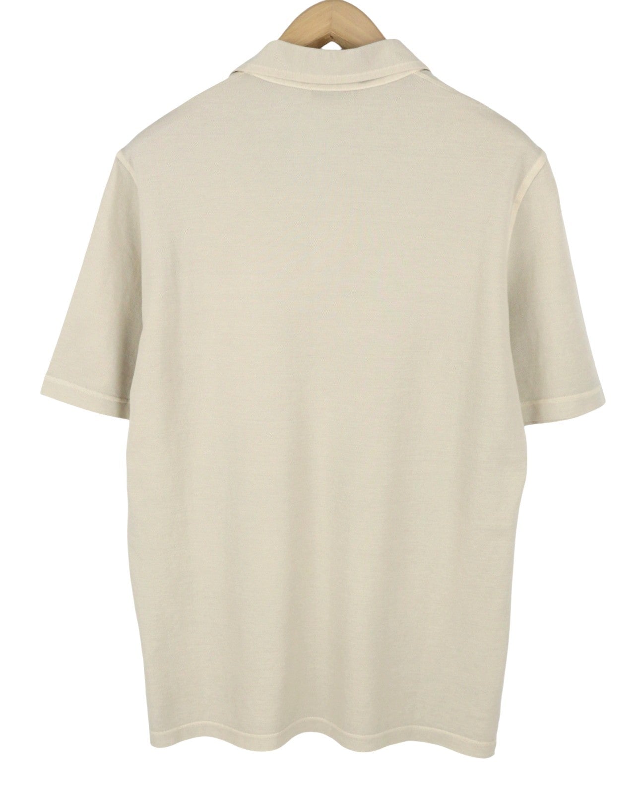 FILIPPO DE LAURENTIIS Skipper Men Polos IT52 L Beige Cotton Short Sleeved