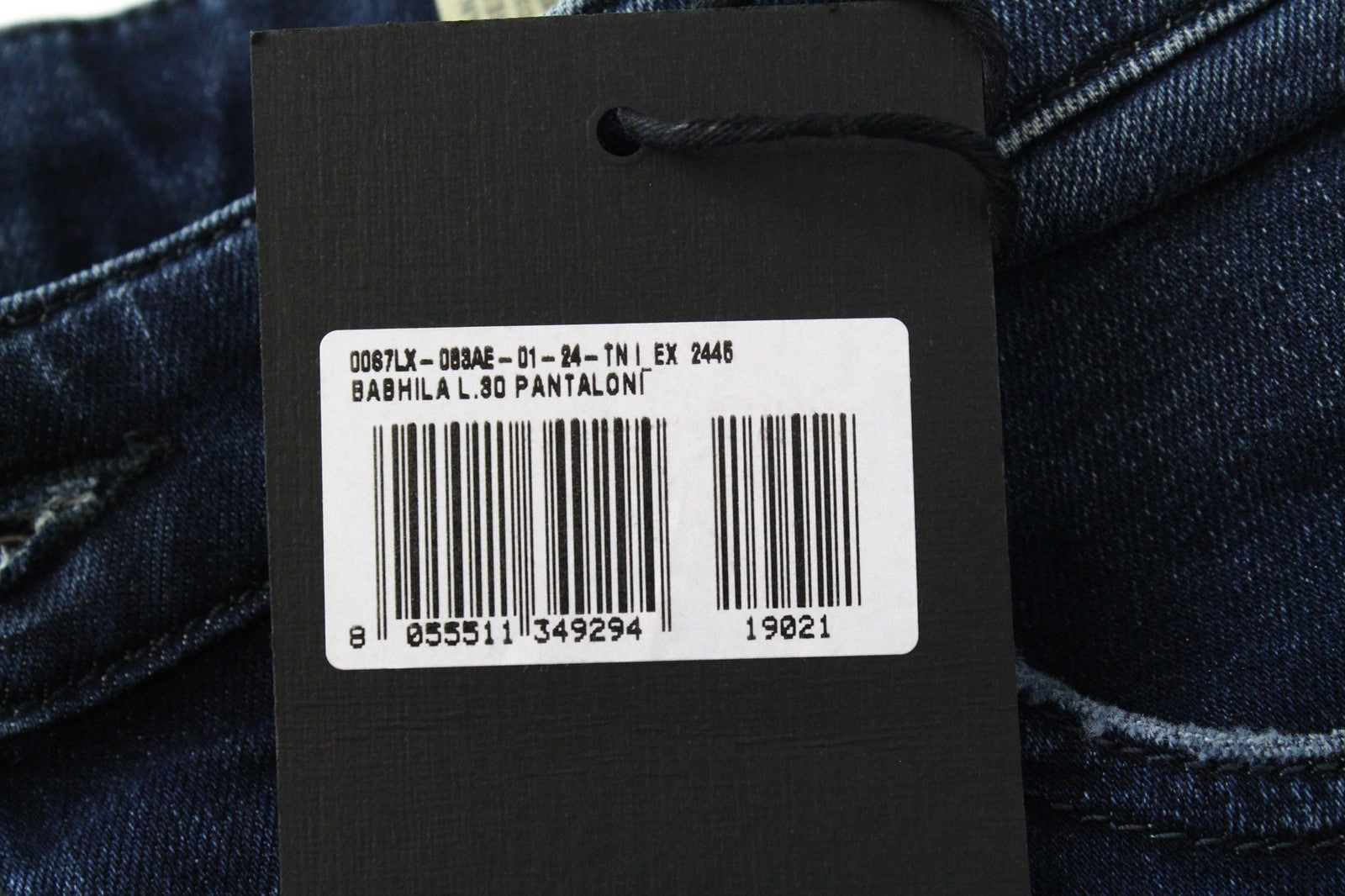 DIESEL Babhila 083AE Women Jeans W24/L30 Dark Blue Stretch Slim Skinny Fitted