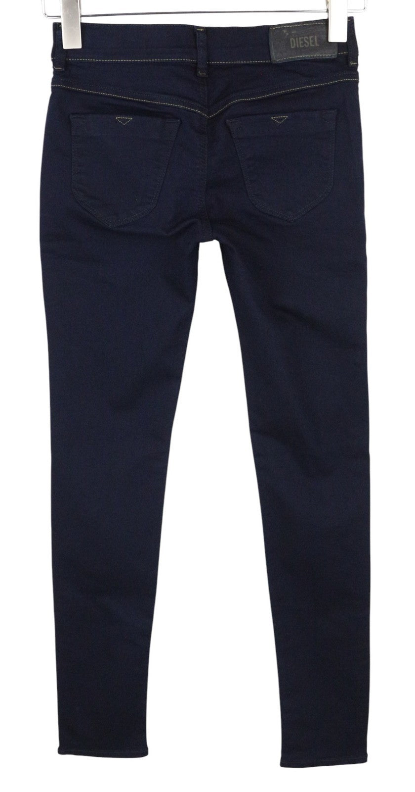 DIESEL Livier 0881B Women Jeans W25 Jegging Blue Super Slim Stretch Low Waist