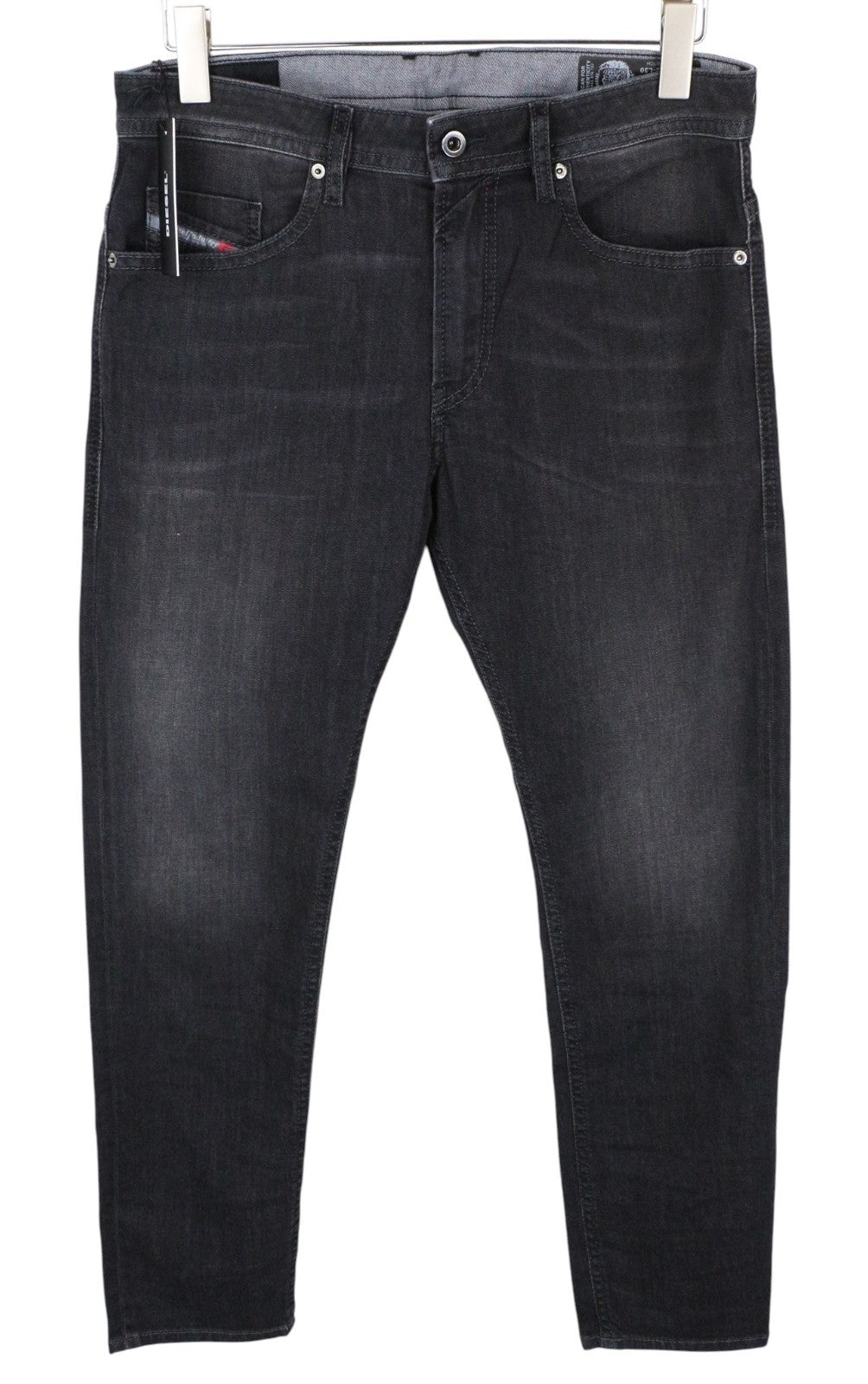 DIESEL Thommer 0687J Men Jeans W32/L30 Grey Slim Skinny Fit Zip-Fly Stretch