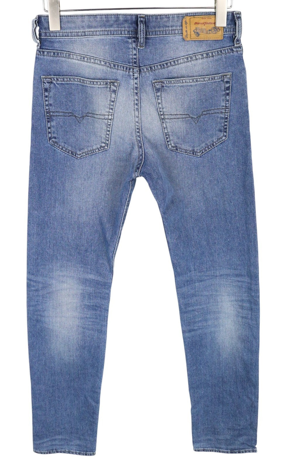 DIESEL Buster 0842H Men Jeans W28/L32 Blue Regular Slim Tapered Fit Stretch