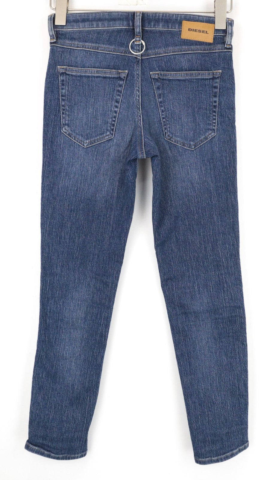DIESEL Babhila 089AH Women Jeans W32/L30 Slim-Skinny Washed Blue Cotton Stretch