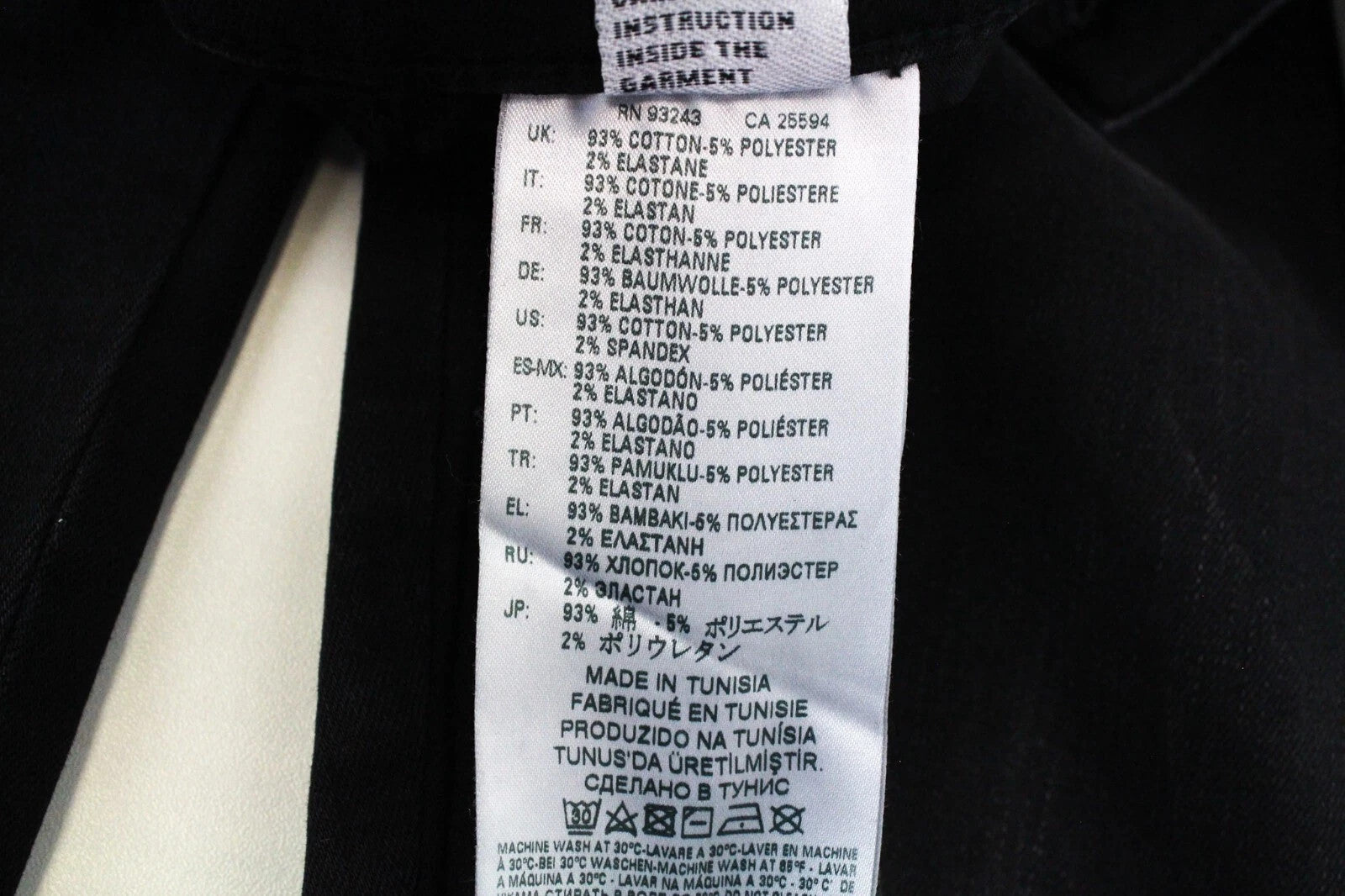 DIESEL Slandy-Low 069BU Women Jeans W24/L34 Girl Super Slim-Skinny Black Stretch