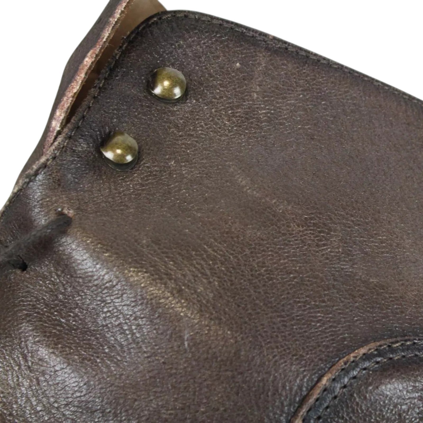 SUITSUPPLY Men Formal Shoes EU42 Brown Genuine Leather Laced High-Top UK8