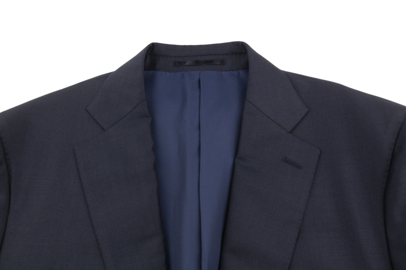 SUITSUPPLY Lazio Men Blazer UK44L Navy Wool Single Breasted Made To Measure