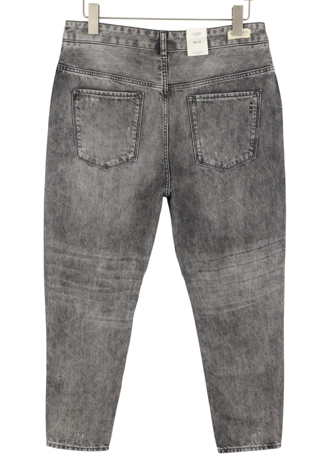 SCOTCH & SODA L'Adorable Boyfriend Women Jeans W30/L32 Faded Distress Cropped