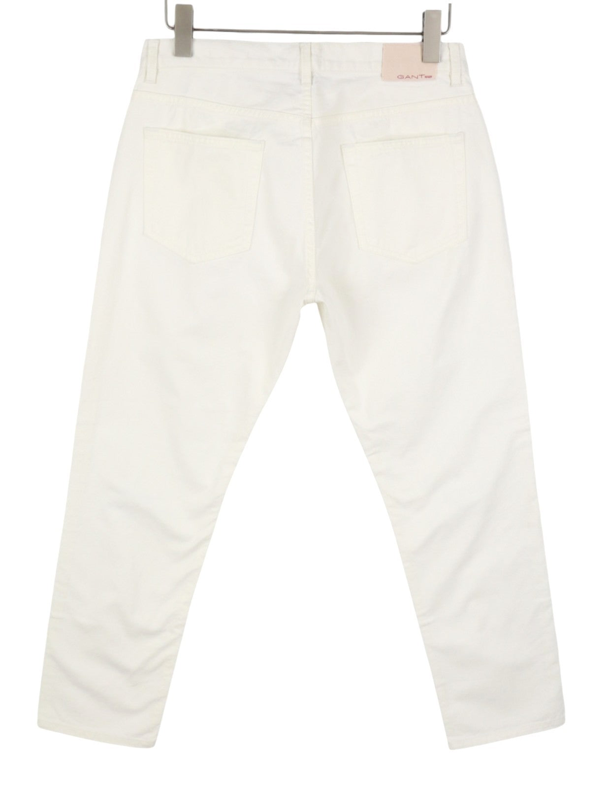 GANT Rugger Slacker White Women Jeans W29/L34 White Distress Cropped