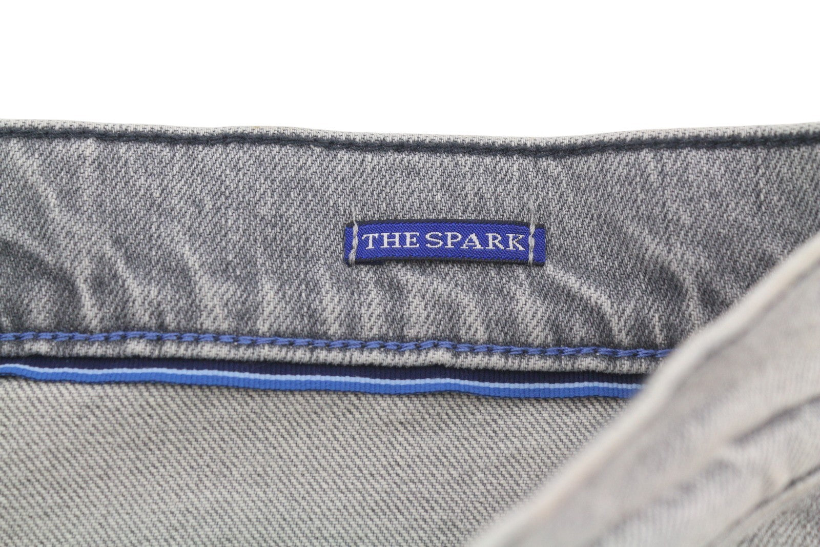 SCOTCH & SODA The Spark Men Jeans W32/L32 Grey Whiskers Faded Carrot Fit Cropped