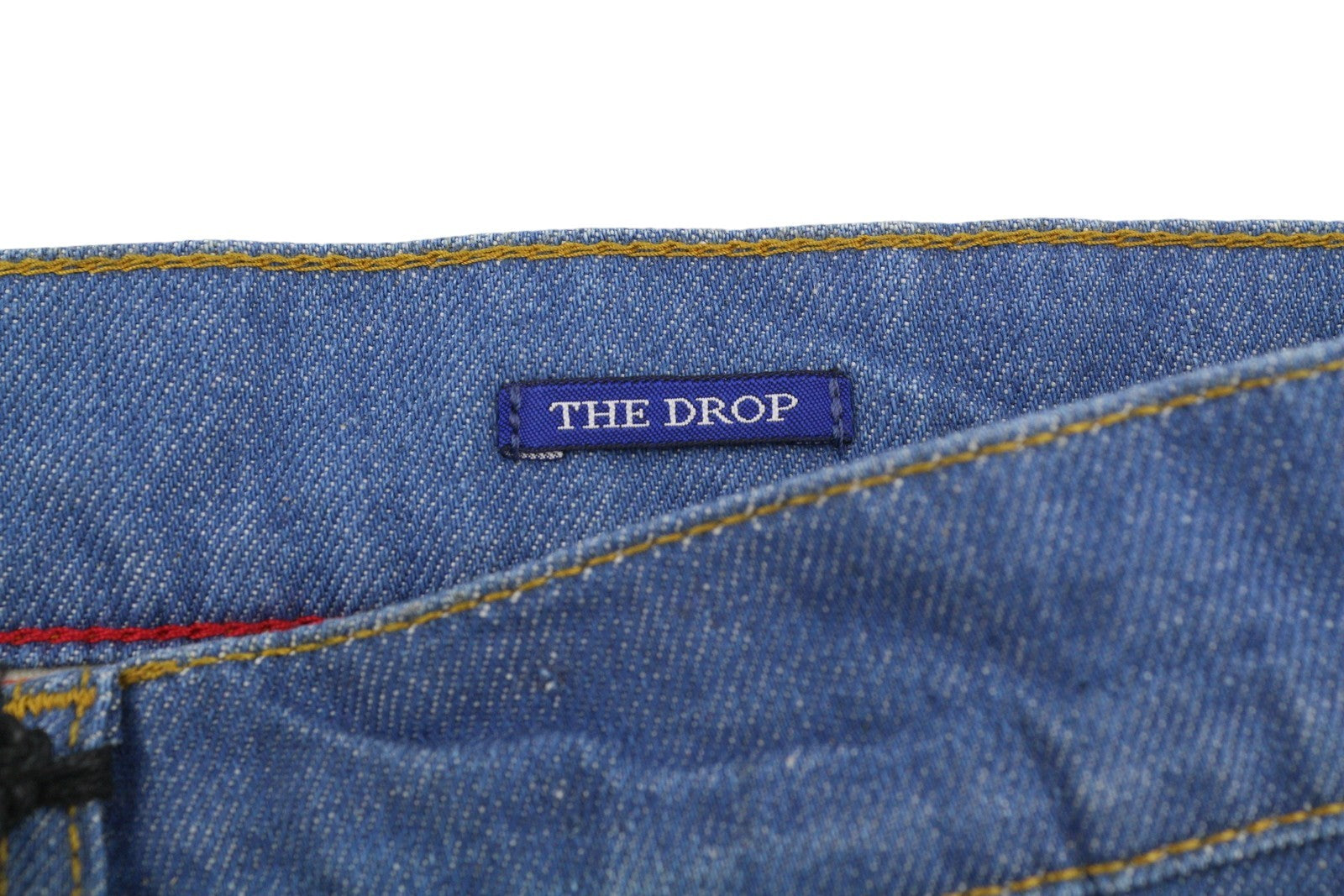 SCOTCH & SODA The Drop Men Jeans W32/L32 Blue Whiskers Faded Regular Tapered Fit