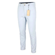 SCOTCH & SODA Mott Men Trousers W31/L32 Light Blue Super Slim Fit Stretch Chino
