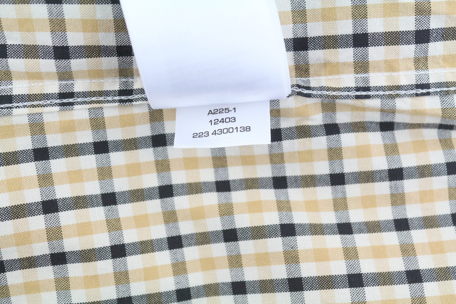 GANT OS Check Women Shirt EU38 M Toffee Beige Button-Up Loose Fit Casual