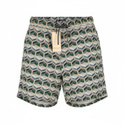 SCOTCH & SODA Men Shorts M W32 Embroidered Pattern Relaxed Fit Drawstring Waist