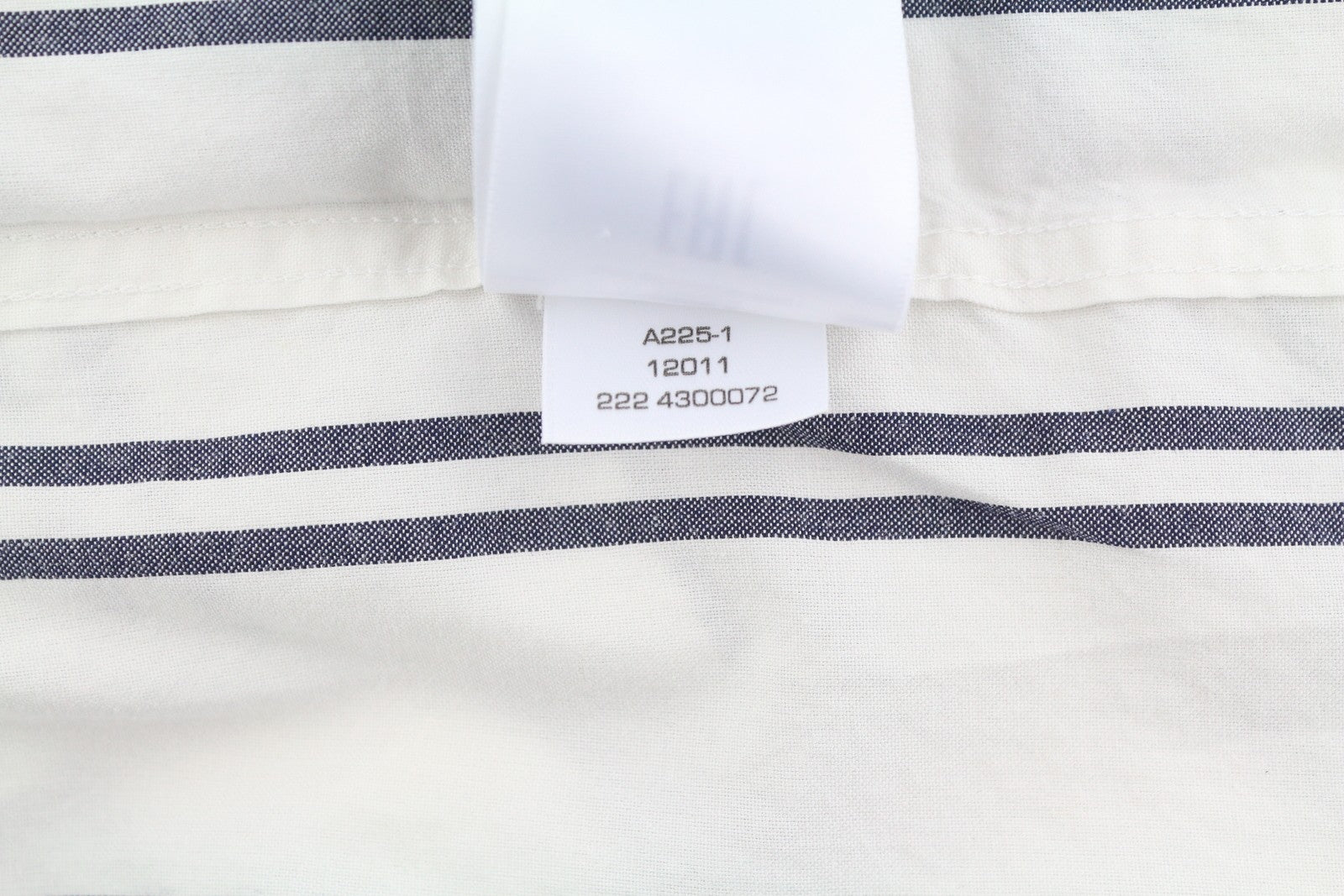 GANT OS Stripe Women Shirt EU42 L Classic Blue Patch Pocket Button-Up Casual