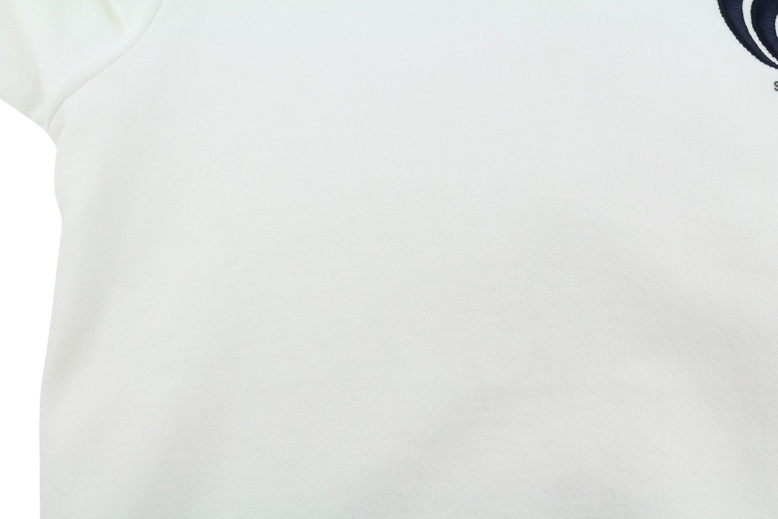 SCOTCH & SODA Men Sweatshirt M White Embroidered Logo Crew Neck Pull On