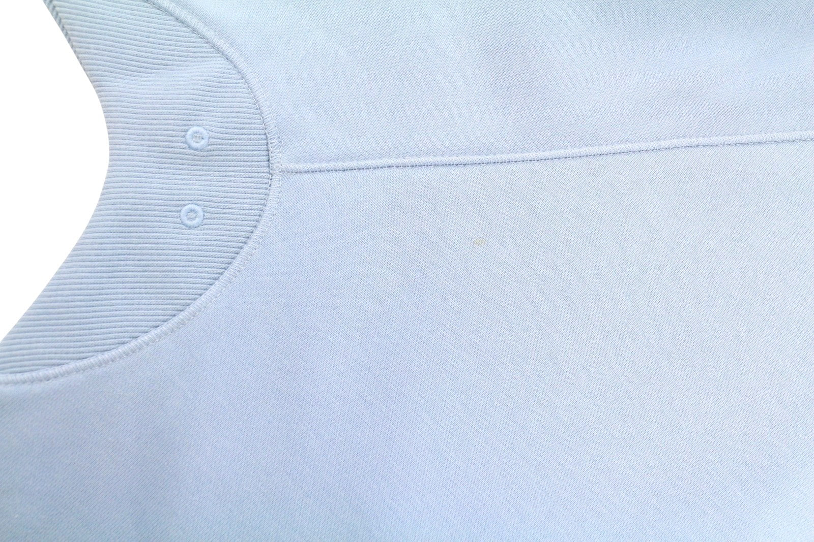 SCOTCH & SODA Men Sweatshirt M Light Blue Embroidered Logo Crew Neck Pull On
