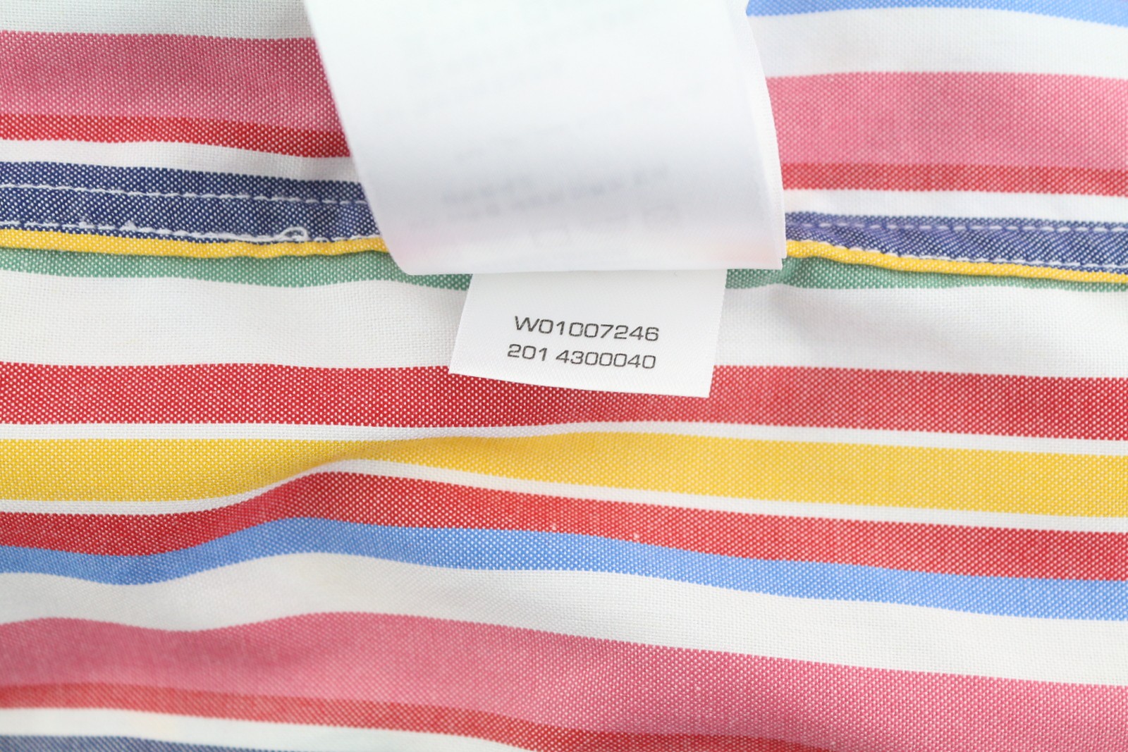 GANT Multi Stripe Exb Women Shirt EU36 S Warm Sun Pinpoint Oxford Button-Up