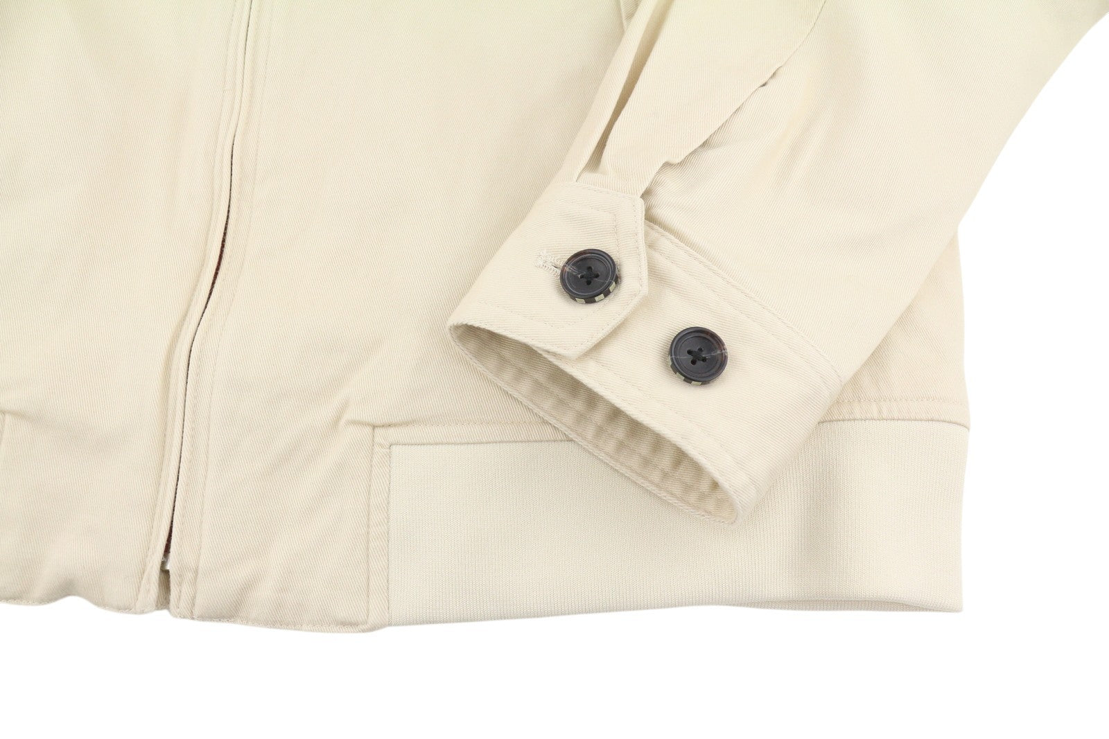 SCOTCH & SODA Men Jacket M Beige Lined Full Zip Lightweight Bomber