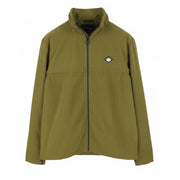 SCOTCH & SODA Men Jacket M Military Green Hidden Hood Full Zip Lightweight