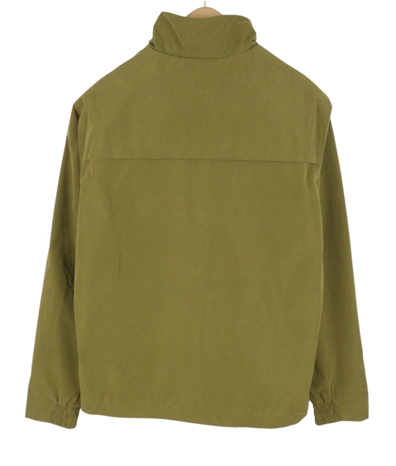 SCOTCH & SODA Men Jacket M Military Green Hidden Hood Full Zip Lightweight