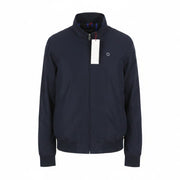 SCOTCH & SODA Men Jacket M Dark Blue High Neck Full Zip Lightweight