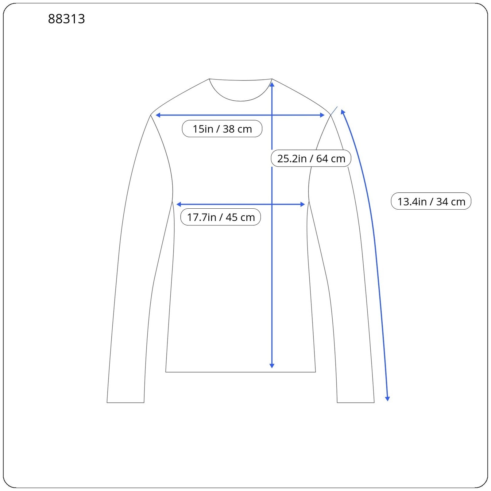 GANT SS Flounce Women Blouse EU38 M Waterfall Blue Relaxed Fit Puff Sleeves