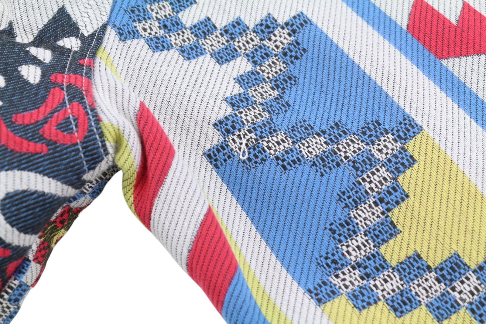 SCOTCH & SODA Men Jacket M Jacquard Embroidered Lightweight Full Zip Bomber
