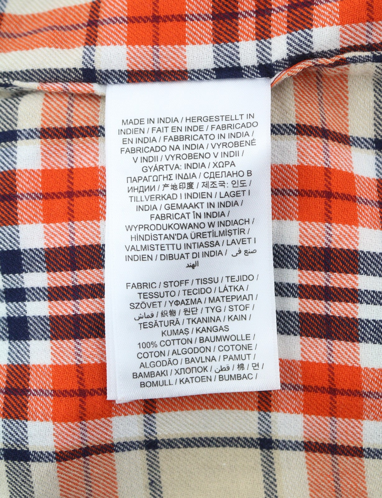 GANT Relaxed Check Flannel Women Shirt EU40 M Dry Sand Button-Up Patch Pocket