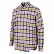 GANT Rel Texture Check Men Shirt 2XL Orchid Purple Checked Buttoned Shirt