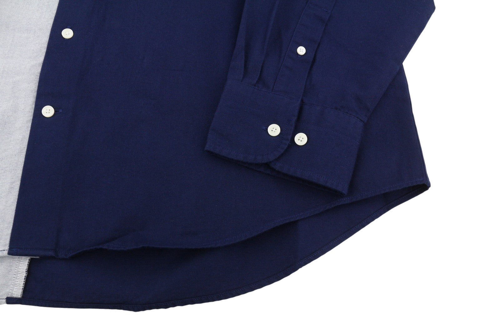 GANT Rel Retro Flag Block BD Men Shirt 2XL Blue Logo Buttoned Casual Top
