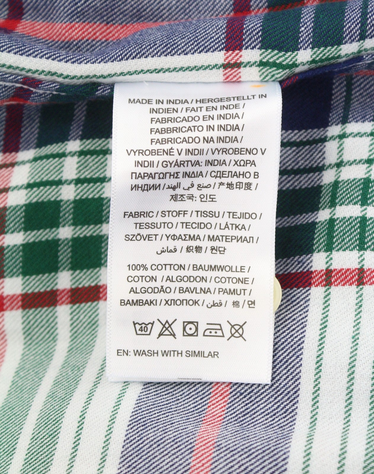 GANT Windblown Flannel Indigo Reg BD Men Shirt S Green Flannel Buttoned