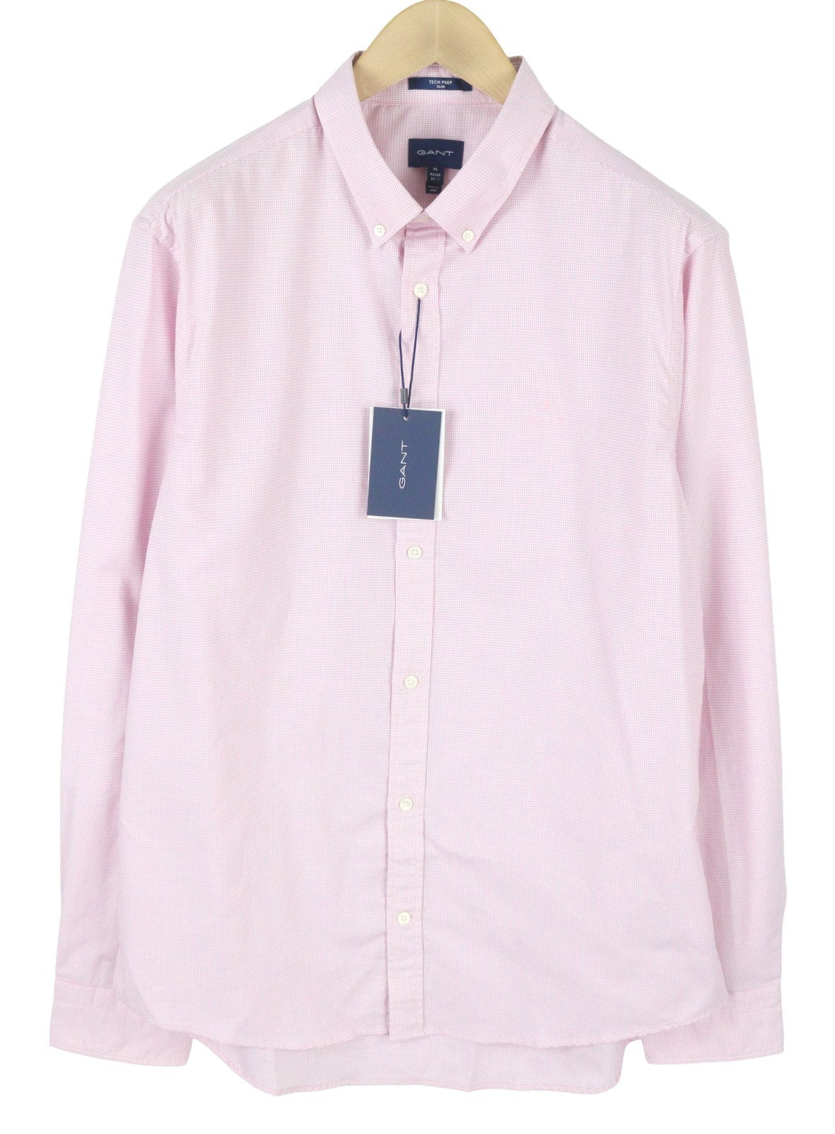 GANT TP Royal Pxf Slim BD Men Shirt XL Rose Pink Slim Fit Buttoned Casual