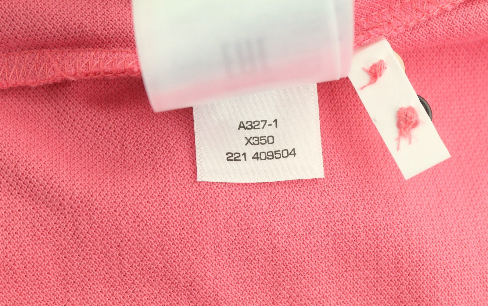 GANT Summer Pique Women T-Shirt S Pink Polo Cotton Short Sleeve Casual