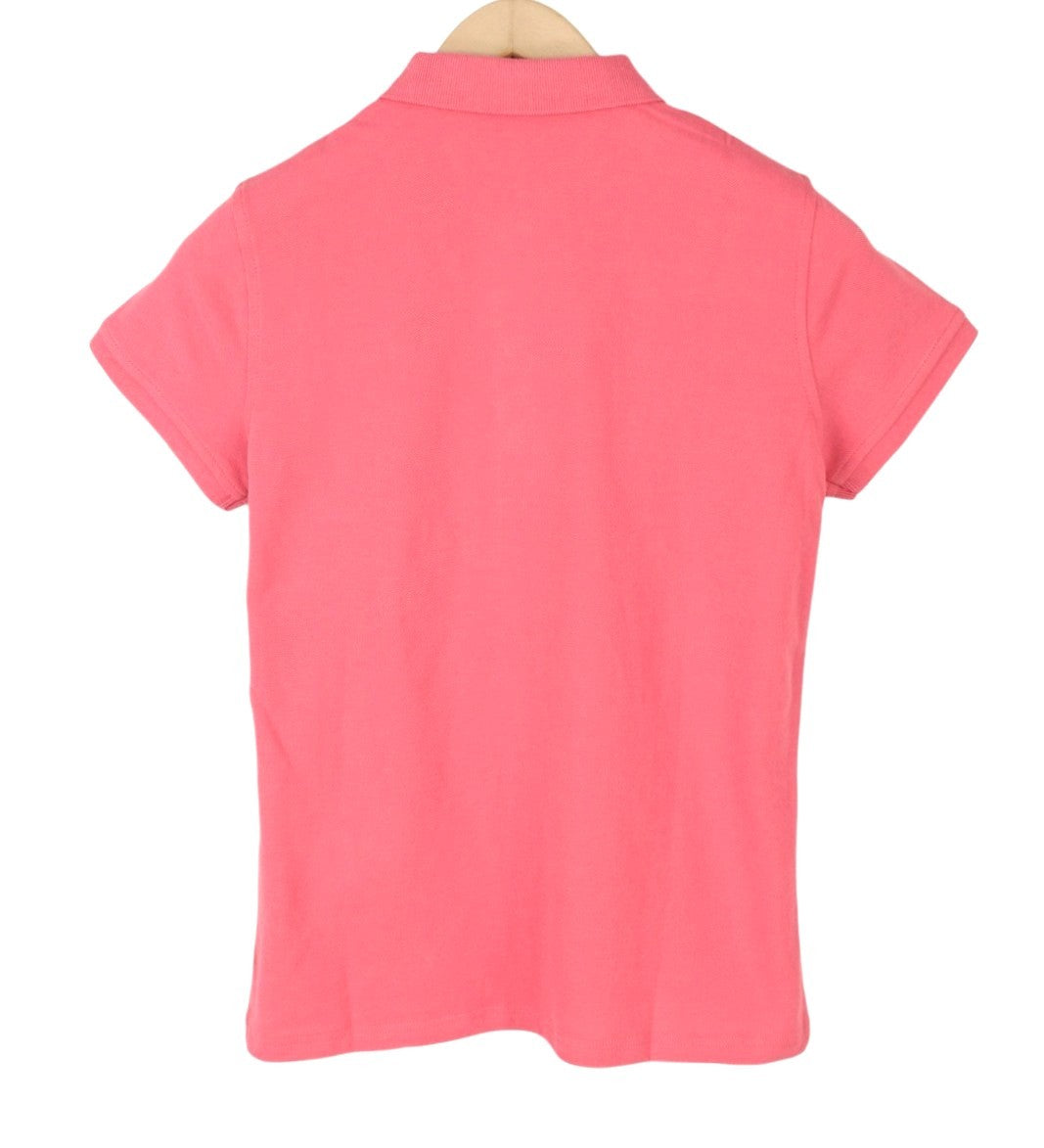 GANT Summer Pique Women T-Shirt S Pink Polo Cotton Short Sleeve Casual