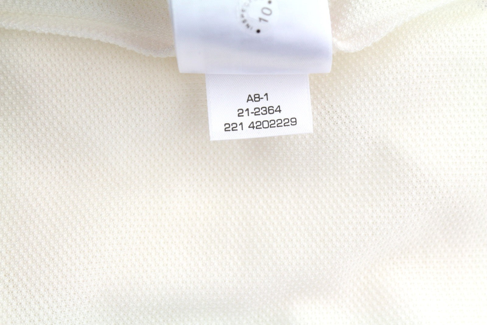 GANT Rope Icon SS Pique Women T-Shirt 2XL Eggshell Polo Logo Casual Top