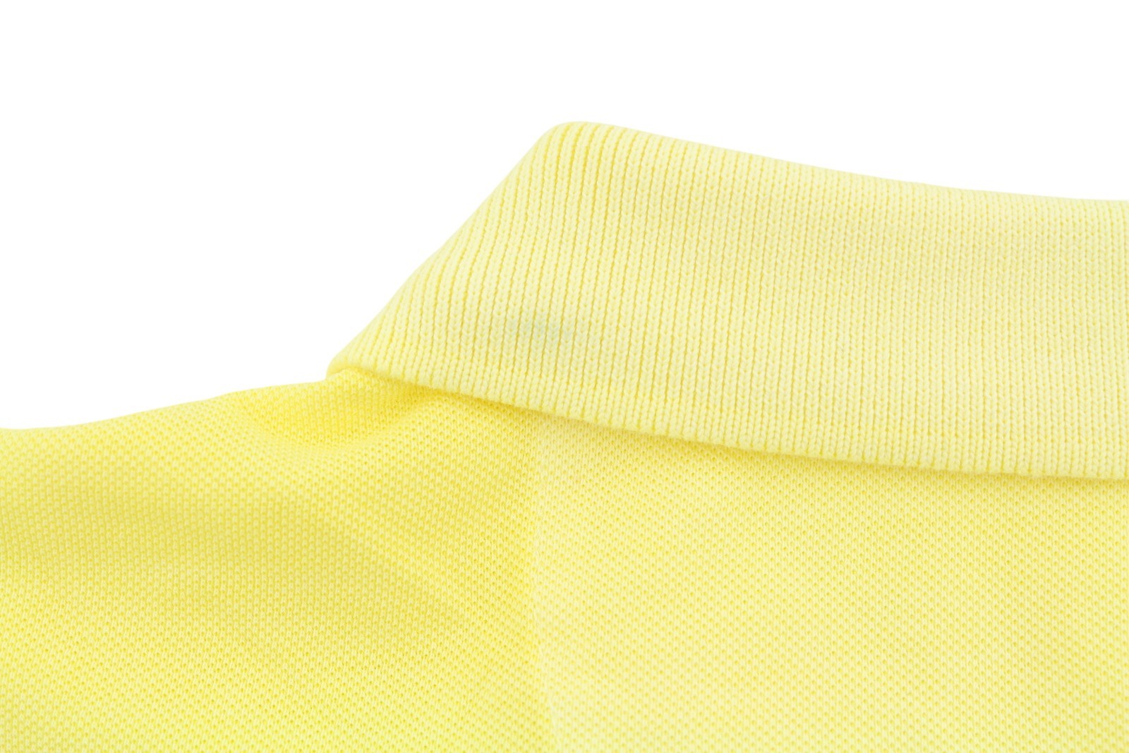 GANT Sunbleached SS Pique Women T-Shirt M Lemon Faded Polo Casual Top