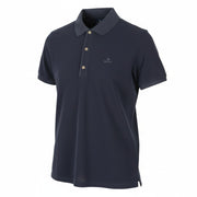 GANT Sunfaded SS Polo Pique Women T-Shirt S Blue Logo Polo Casual Top